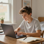 همراهی والدین در آموزش مجازی